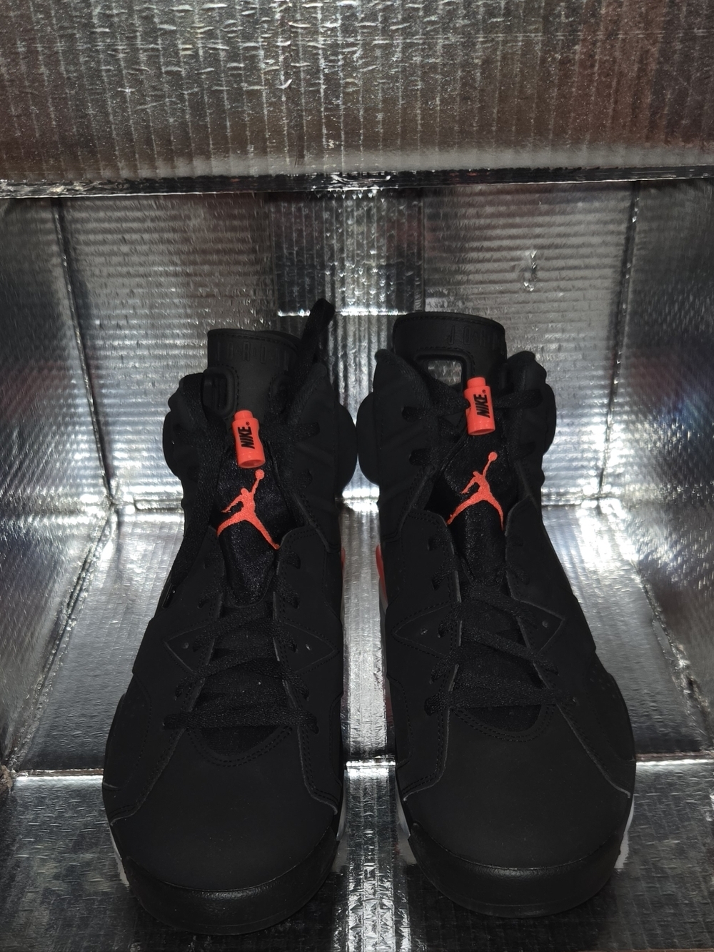 🔥🔥Jordan Retro 6 Infrared 2019 Deadstock Mens Size 13 Black Crimson 384664 060